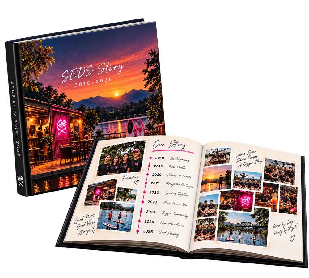 "SEDS Story" hardcover photo book